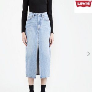 Levi's Slit Front Women's Denim Skirt